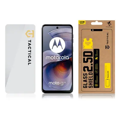 Ochranné tvrzené sklo Tactical Glass Shield 2.5D pro Motorola Moto G55, čirá