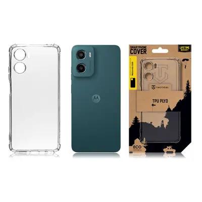 Zadní kryt Tactical TPU Plyo pro Motorola Moto G05/E15, transparentní