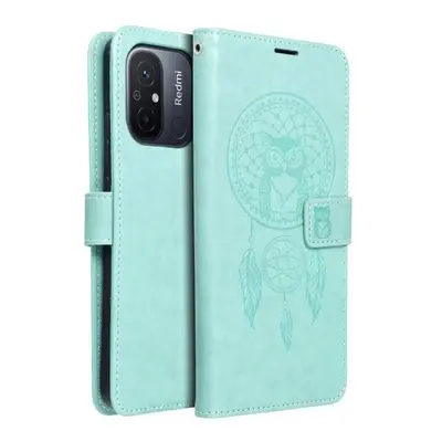 Flipové pouzdro MEZZO pro Xiaomi Redmi 12C, dreamcatcher green