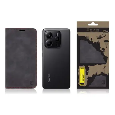 Flipové pouzdro Tactical Xproof pro Xiaomi Redmi Note 14 5G, černá