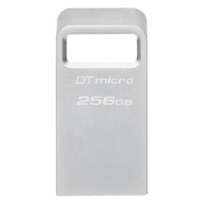 Kingston DataTraveler Micro 256GB USB-A 3.2 Gen 1 stříbrná