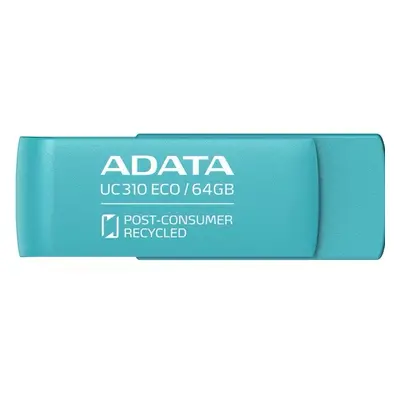 ADATA UC310 ECO 64GB USB 3.2/USB-A zelená