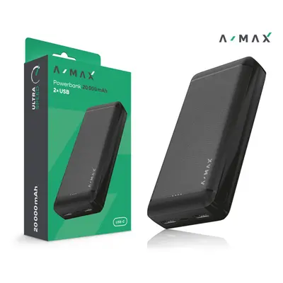 A-MAX 20 000 mAh, černá