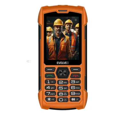 Evolveo StrongPhone H1 oranžová