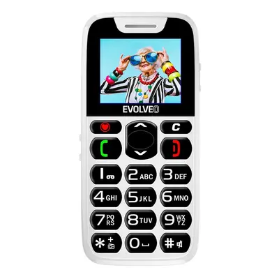 Evolveo EasyPhone bílá