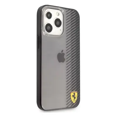 Ferrari Gradient zadní kryt FEHCP13LUYEK Apple iPhone 13 Pro, černá