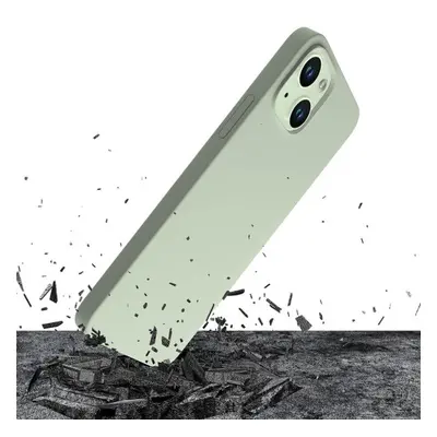 Ochranný kryt 3mk Hardy Silicone MagCase pro Apple iPhone 15, green