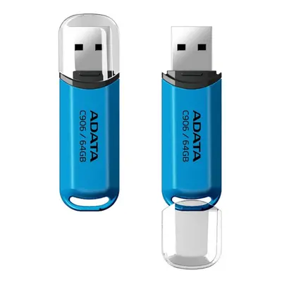 ADATA C906 64GB USB 2.0/USB-A modrá