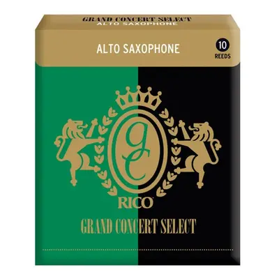 Rico RGC10ASX350 - Grand Concert Select - Alto Sax Reeds 3.5 - 10 Box