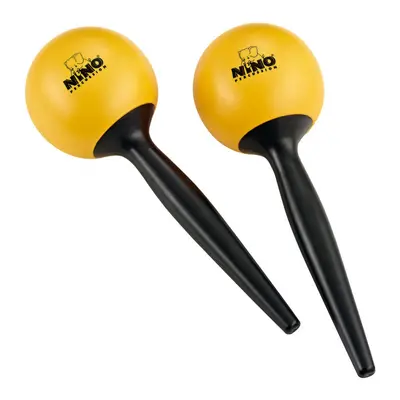 NINO Percussion NINO582Y Plastic Maracas - Yellow