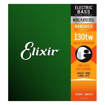 Elixir Bass Nanoweb 15432 Medium B 130tw