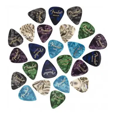 Fender 351 Shape Premium Picks Multi-Color 24ks