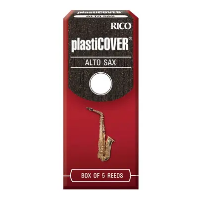 Rico RRP05ASX400 Plasticover - Alto Saxophone Reeds 4.0 - 5 Box