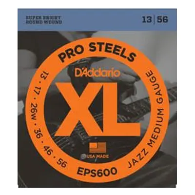 D'Addario EPS600 Pro Steels Jazz Medium - .013 - .056