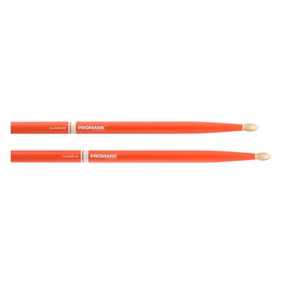 Pro-Mark TX5AW-ORANGE Classic 5A Painted Hickory Wood Tip - Bright Orange