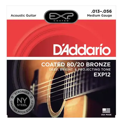 D'Addario EXP12 80/20 Acoustic Bronze Super Medium - .013 - .056