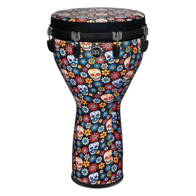 Meinl JD14DA-DH Jumbo Djembe 14” - Day Of The Dead Designer Head