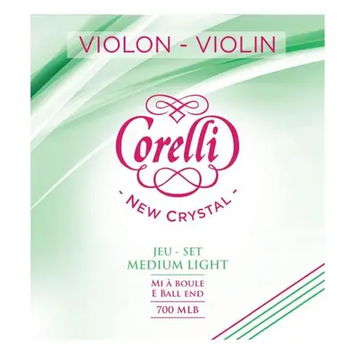 Savarez 700MLB Corelli New Crystal Violin Set - Medium Light