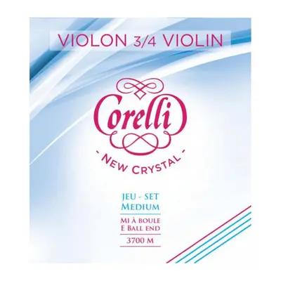 Savarez 3700M Corelli New Crystal Violin 3/4 Set - Medium