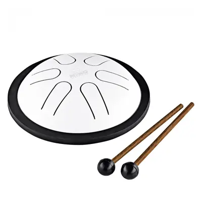 NINO Percussion NINO980WH Mini Melody Steel Tongue Drum - White