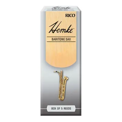 Rico RHKP5BSX400 Hemke - Bari Sax Reeds 4.0 - 5 Box