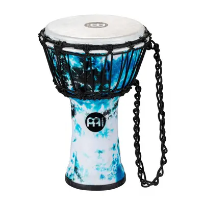 Meinl JRD-GB 7” Jr. Djembe Synthetic - Galactic Blue Tie Dye