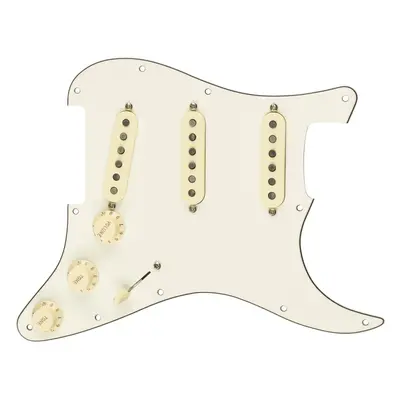 Fender Pre-Wired Stratocaster Pickguard, Custom '69 SSS - White