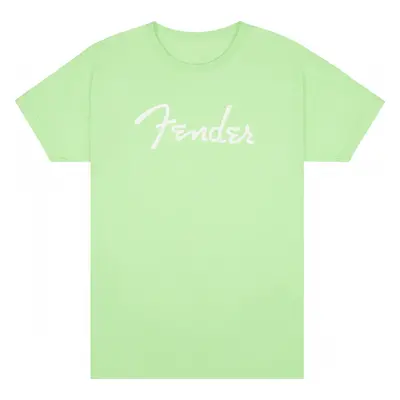 Fender Spaghetti Logo T-Shirt, Surf Green, S