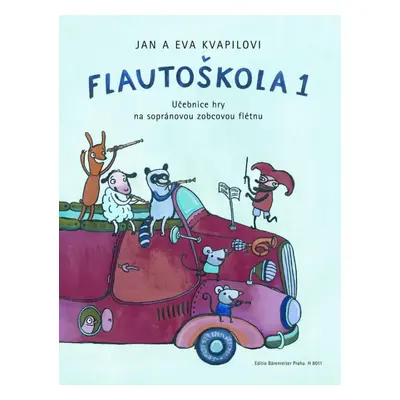 Publikace Flautoškola 1 - Eva Kvapilová, Jan Kvapil