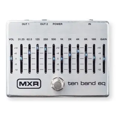 Dunlop MXR M108S 10-Band Equalizer Silver