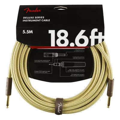 Fender Deluxe Series 18,6 Instrument Cable Tweed