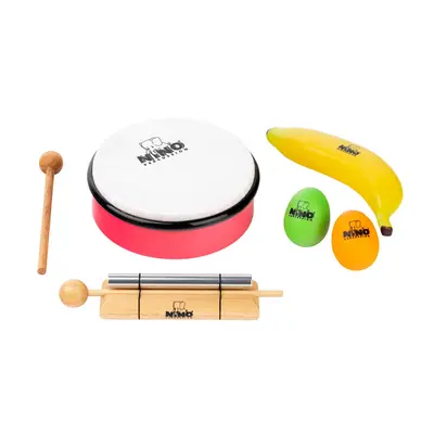 NINO Percussion NINOSET8 Kids Mixed Rhythm Set - 5 Pcs