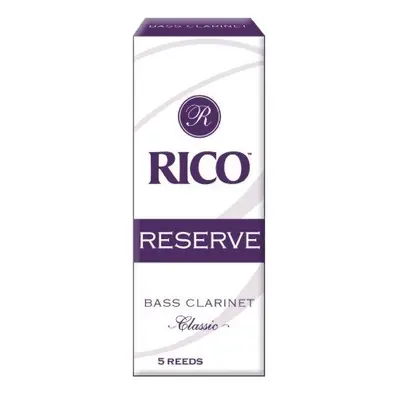 Rico RER05355 Reserve Classic - Bass Clarinet Reeds 3.5+ - 5 Box