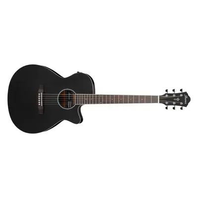 Ibanez AEG7MH-WK - Weathered Black Open Pore