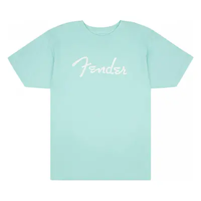 Fender Spaghetti Logo T-Shirt, Daphne Blue, XL