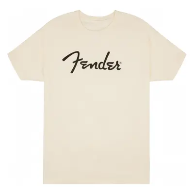 Fender Spaghetti Logo T-Shirt, Olympic White, XL