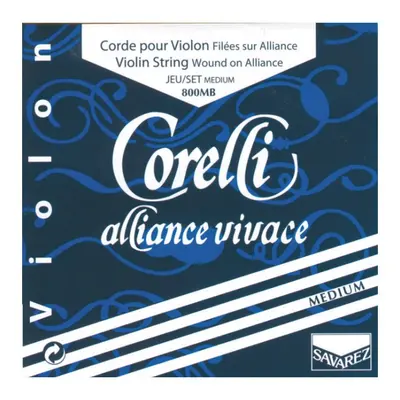 Savarez 800MB Corelli Alliance Vivace Violin Set - Medium