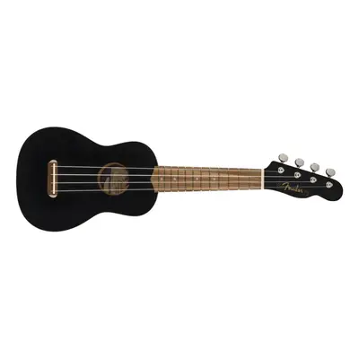 Fender Venice Soprano Ukulele Black