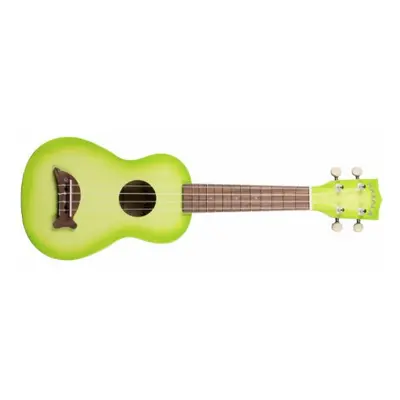 KALA Makala MK-SD Dolphin Soprano Ukulele Green Apple Burst