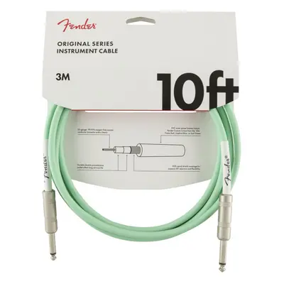 Fender Original Series 10 Instrument Cable Surf Green