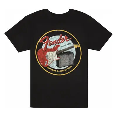 Fender 1946 Guitars & Amplifiers T-Shirt, Vintage Black, S