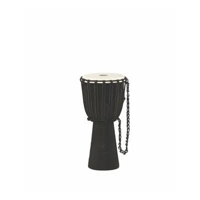 Meinl HDJ3-M Rope Tuned Headliner Wood Djembe 10”- Black River