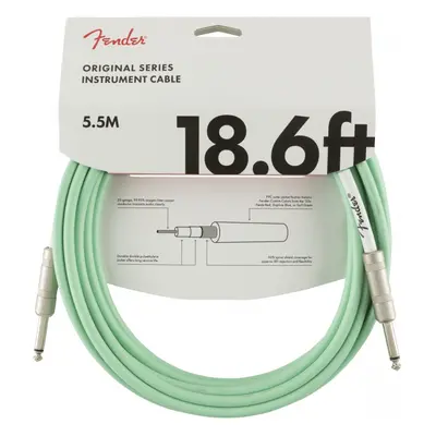 Fender Original Series 18,6 Instrument Cable Surf Green