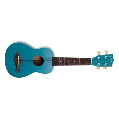 KALA Shark Soprano Ukulele Mako Blue