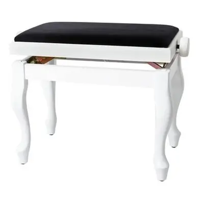 Gewa Piano Bench Deluxe Classic 130.340 White Matt