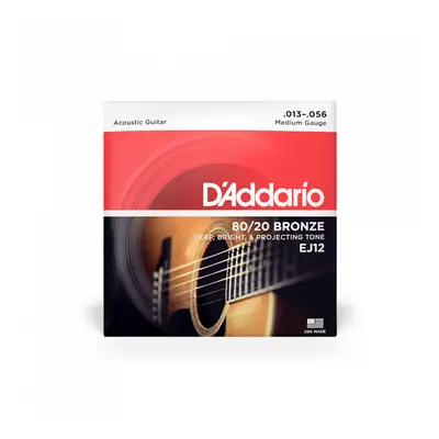 D'Addario EJ12 Bronze Light 13-56