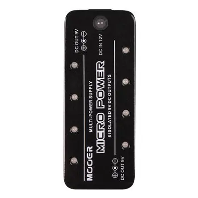 Mooer Micro Power, 8 ports power supply