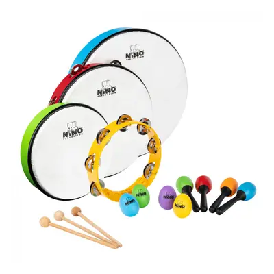 NINO Percussion NINOSET9 Kids Mixed Rhythm Set - 12 Pcs