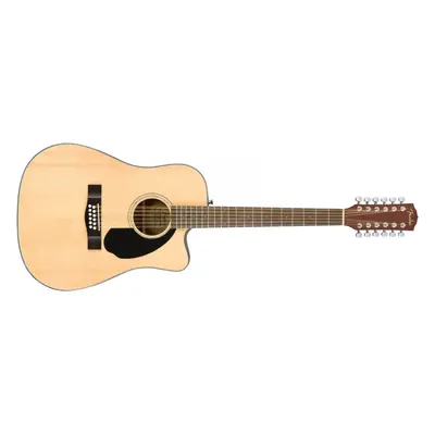 Fender CD-60SCE Dreadnought 12-String Natural Walnut