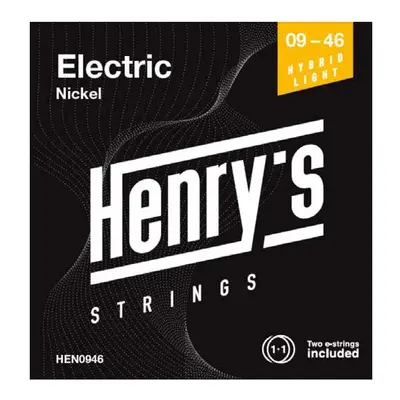 Henry`s HEN0946 Electric Nickel - 009“ - 046“